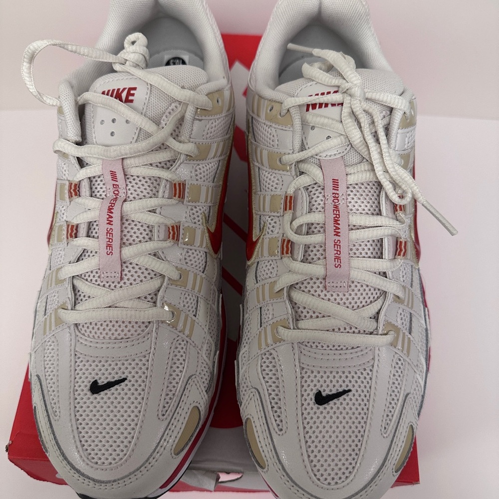 Nike P-6000 Men's sneaker training shoe Phantom Dragon Red White Black - Picture 3 of 4